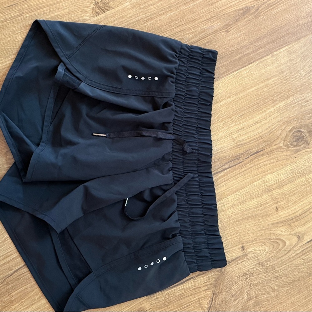 Amazon Essentials Black Elastic Waist Shorts